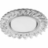 Светильник встраиваемый с белой LED подсветкой Feron CD4034 потолочный GX53 без лампы прозрачный хром