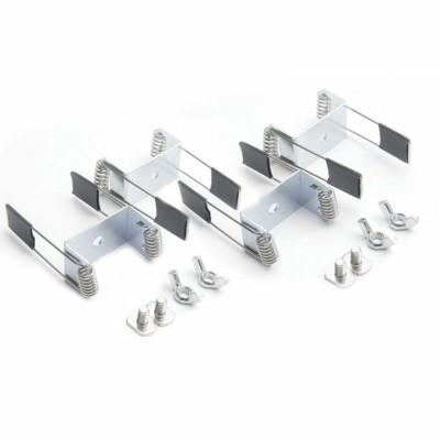 Профиль алюминиевый встраиваемый "Линии света" серебро CAB255 — изображение 3