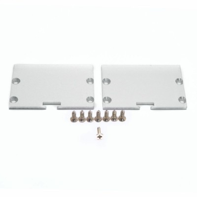 Профиль алюминиевый накладной "Линии света" серебро CAB257 — изображение 4