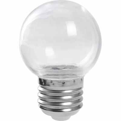 Лампа СДЛ Feron LB-37 Шарик прозрачный E27 1W 2700K — изображение 2