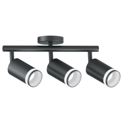 Светильник Feron ML233 настенно-потолочный под лампу GU10 черный