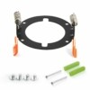 Светильник потолочный Feron HL355 12Вт 230В GX53 черный