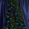 Гирлянда линейная 200 LED мультиколор статичная 20 м +1.5м черный шнур