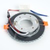 Светильник встраиваемый с белой LED подсветкой Feron CD4045 потолочный GX53 без лампы прозрачный хром