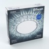 Светильник встраиваемый с белой LED подсветкой Feron CD4045 потолочный GX53 без лампы прозрачный хром