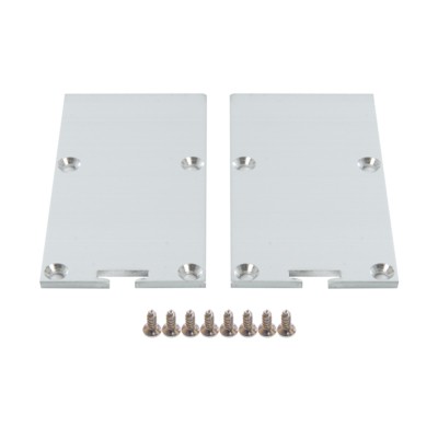 Профиль алюминиевый накладной/подвесной с отсеком для БП серебро CAB267 — изображение 2