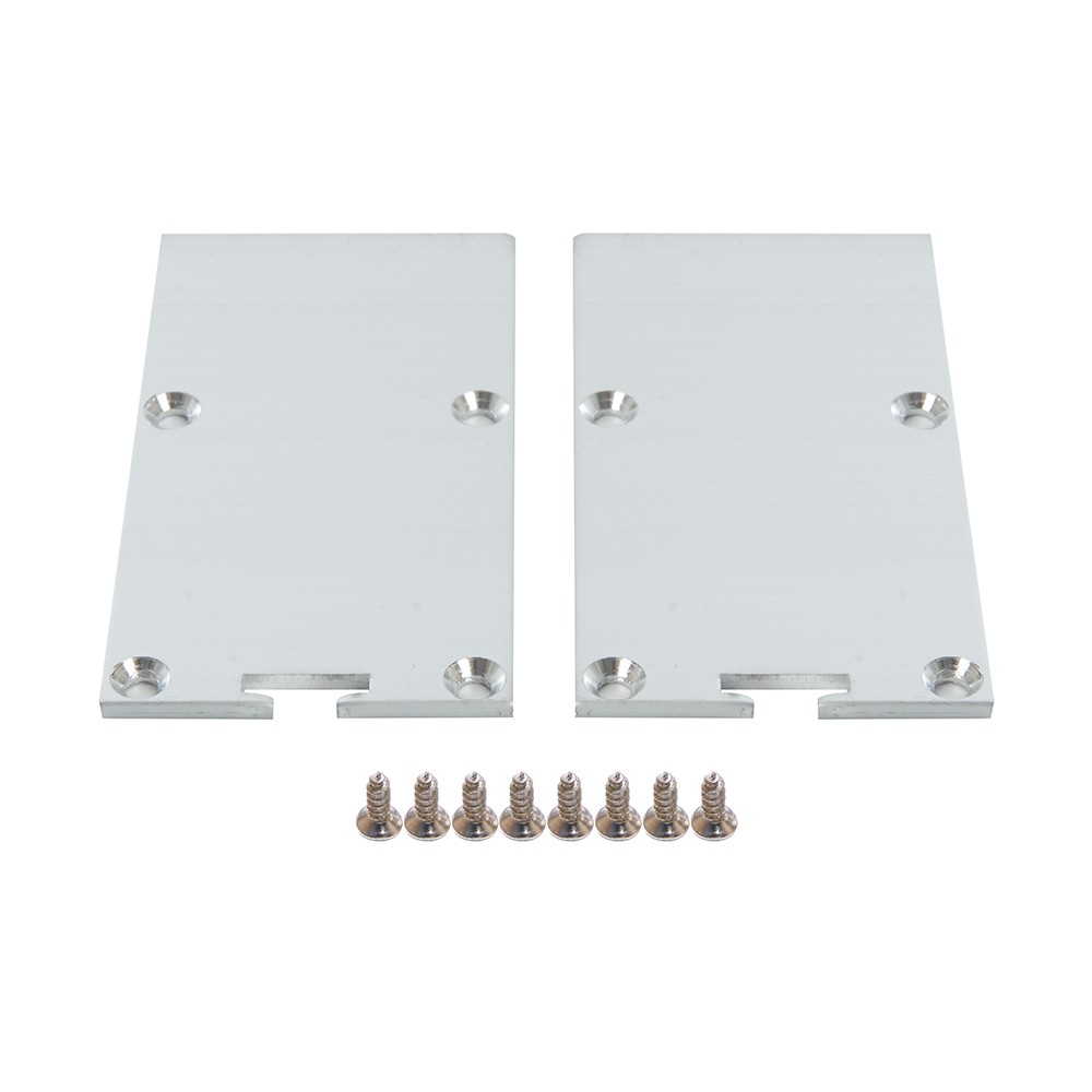 Профиль алюминиевый накладной/подвесной с отсеком для БП серебро CAB267 — изображение 2