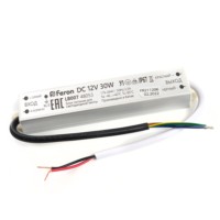 Трансформатор электронный для светодиодной ленты 30W 12V IP67 (драйвер) LB007