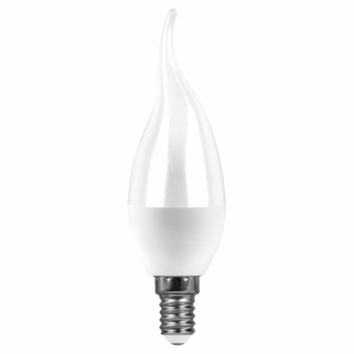 Лампа СДЛ Feron LB-97 Свеча на ветру E14 7W 2700K — изображение 2