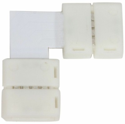 Комплект L коннекторов с соединителем для светодиодной ленты (2835/8мм) LD184