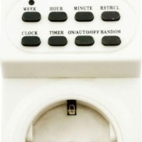 Розетка с таймером Feron TM22 недельная электронная мощность 3500W/16A