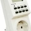 Розетка с таймером Feron TM22 недельная электронная мощность 3500W/16A