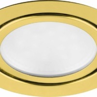 Светильник светодиодный Feron LN7 встраиваемый 3W 4000K золотистый