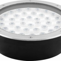 Светильник светодиодный тротуарный (грунтовый) Feron SP2708 24W 2700K 85-265V IP67