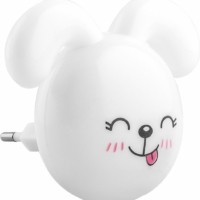 Светильник ночник Feron FN1167 1W 220V белый