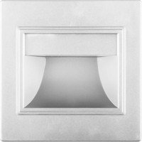 Светильник светодиодный Feron LN12/JD12 встраиваемый 1.5W 4000K серебристый