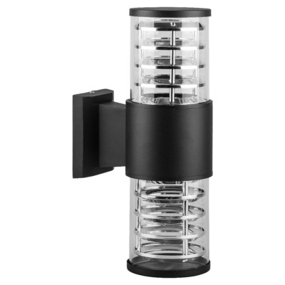 Светильник садово-парковый Feron DH0802 на стену вверх/вниз E27 230В черный — изображение 5