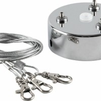 Подвес (соединитель для накладных светильников серии Classic длина 100см серебро LD505