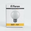 Лампа СДЛ Feron LB-371 Шар E27 3W 2700K матовый