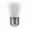 Лампа СДЛ Feron LB-372 Колокольчик матовый E27 1W 6400K