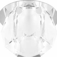 Светильник потолочный JCD9 35W G9 прозрачный-матовый,хром JD114