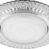 Светильник встраиваемый с белой LED подсветкой Feron CD4022 потолочный GX53 без лампы прозрачный