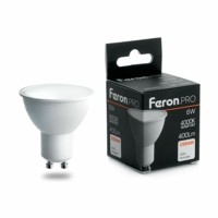 Лампа СДЛ Feron.PRO LB-1606 GU10 6W 4000K