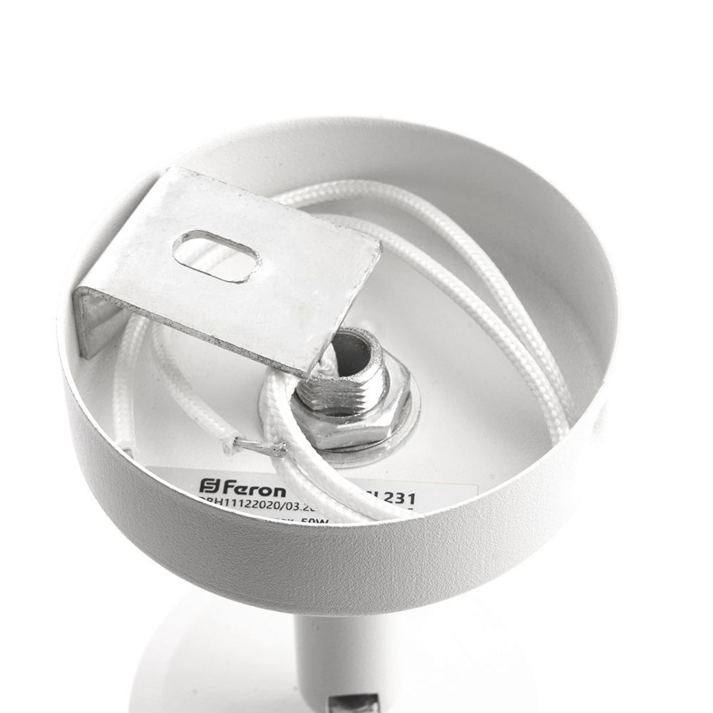 Светильник Feron ML231 настенно-потолочный под лампу GU10 белый — изображение 3