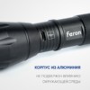 Фонарь ручной Feron TH2400 с аккумулятором USB ZOOM