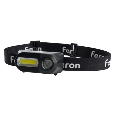 Фонарь светодиодный налобный Feron TH2309 с аккумулятором USB 1x18650 3W+2W XPE+COB IP44 пластик — изображение 6