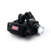 Фонарь светодиодный налобный FERON TH2305 ZOOM c аккумулятором 5W 2x18650 IP44 пластик/алюминий