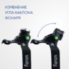 Фонарь светодиодный налобный FERON TH2305 ZOOM c аккумулятором 5W 2x18650 IP44 пластик/алюминий