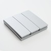 Выключатель беспроводной Feron TM83 230V 500W 3кл. серебро