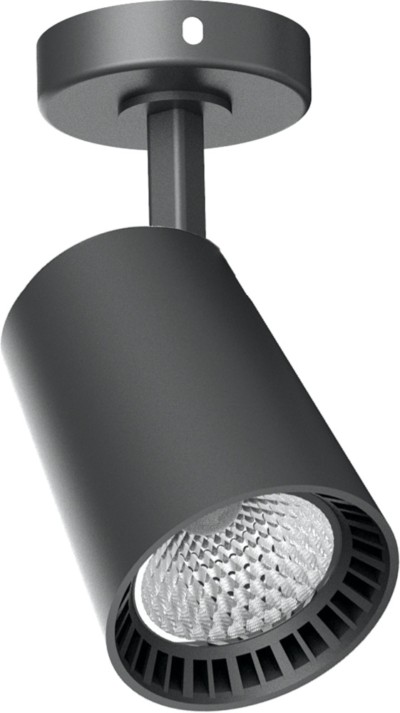 Светильник светодиодный Feron HL211 накладной 12W 4000K черный поворотный