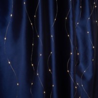 Светодиодная гирлянда Feron CL591 занавес типа Роса 3*3м + 3м 2700К USB прозрачный шнур