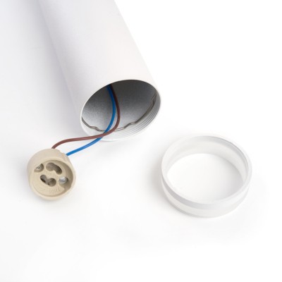 Светильник потолочный Feron ML1708 на подвесе MR16 35W 230V белый 55*280 — изображение 8