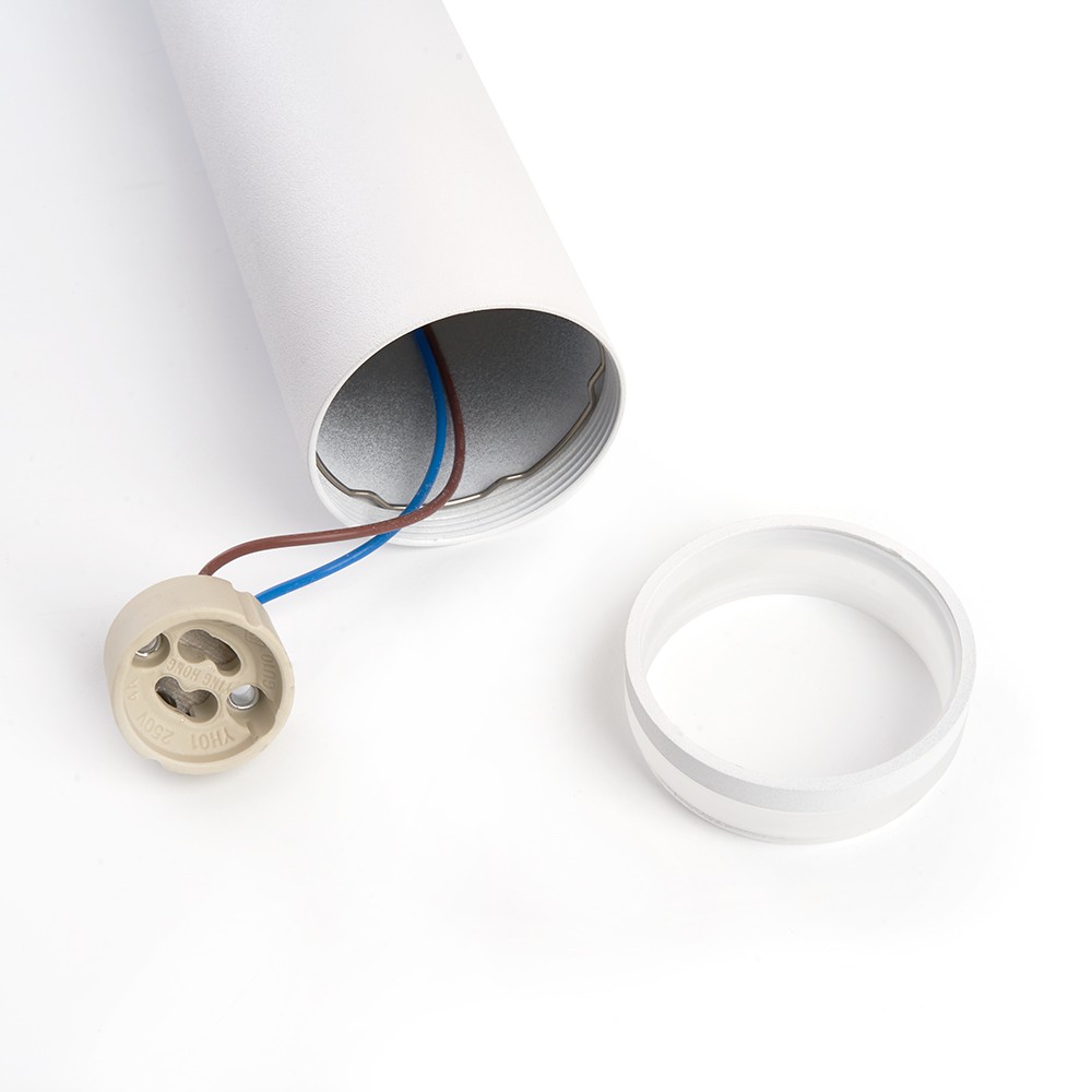 Светильник потолочный Feron ML1708 на подвесе MR16 35W 230V белый 55*280 — изображение 8