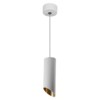 Светильник потолочный Feron ML1828 на подвесе MR16 35W 230V белый золото 55*200
