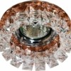 Светильник встраиваемый Feron CD2929 потолочный MR16 G5.3 коричневый-прозрачный
