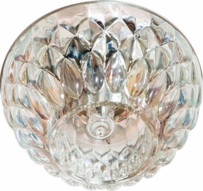 Светильник встраиваемый Feron JD187 потолочный JCD9 G9 прозрачный хром