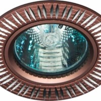 Светильник встраиваемый Feron GS-M369 потолочный MR16 G5.3 коричневый