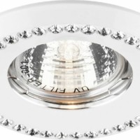 Светильник встраиваемый Feron DL104-C потолочный MR16 G5.3 белый