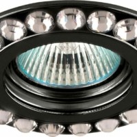 Светильник встраиваемый Feron DL112-C потолочный MR16 G5.3 черный