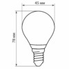 Лампа СДЛ Feron LB-61 Шарик E14 5W 2700K