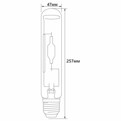 Лампа МГЛ Feron HID4 E40 400Вт 4000K — изображение 3