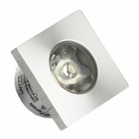 Светильник светодиодный Feron LN774/G774 встраиваемый 1W 6400K серебристый