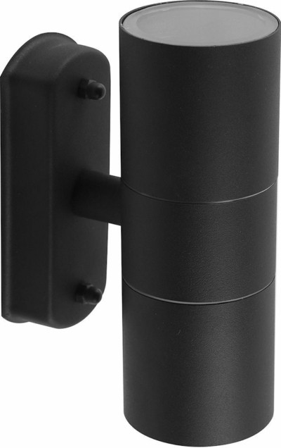 Светильник садово-парковый Feron DH0704,на стену 2*GU10 230V черный