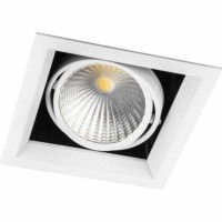 Светильник светодиодный Feron AL211 карданный 1x30W 4000K 35 градусов ,белый