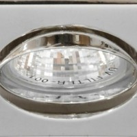 Светильник встраиваемый Feron DL2010S потолочный MR16 G5.3 хром