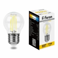 Лампа СДЛ Feron LB-511 Шарик E27 11W 2700K
